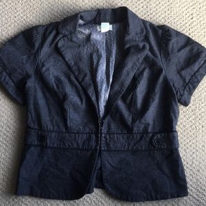 Short sleeve jacket